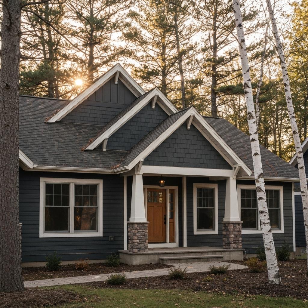 What Price Range Gets the Most Buyer Traffic for Brainerd Lakes Area Homes? Charming craftsman-style home in Brainerd Lakes area, Minnesota, representing the most active price range for Brainerd Lakes Area real estate buyer traffic.